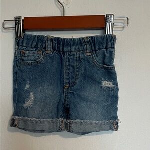 GAP Blue Denim Baby Shorts